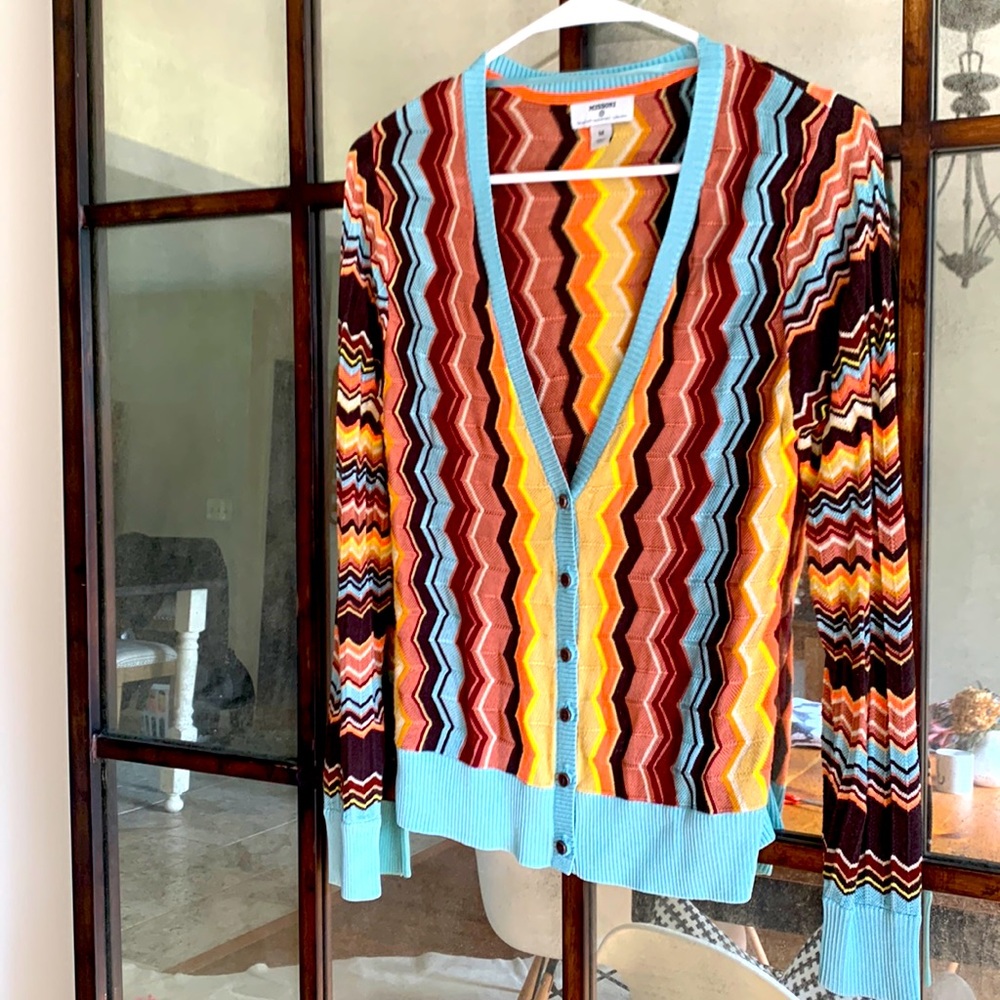 Missoni button down cardigan from the Target 20th Anniversary Collection